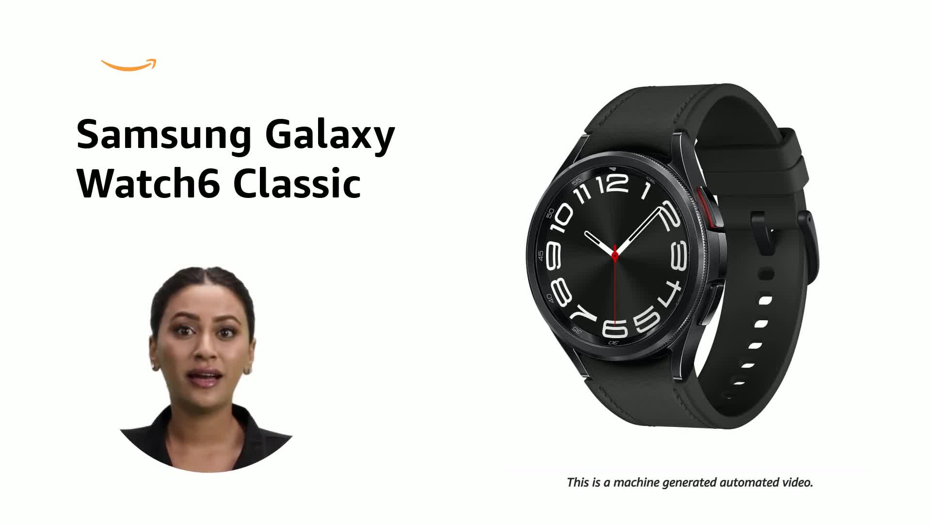 Refurbished) Samsung Galaxy Watch6 Classic LTE (43mm, Black
